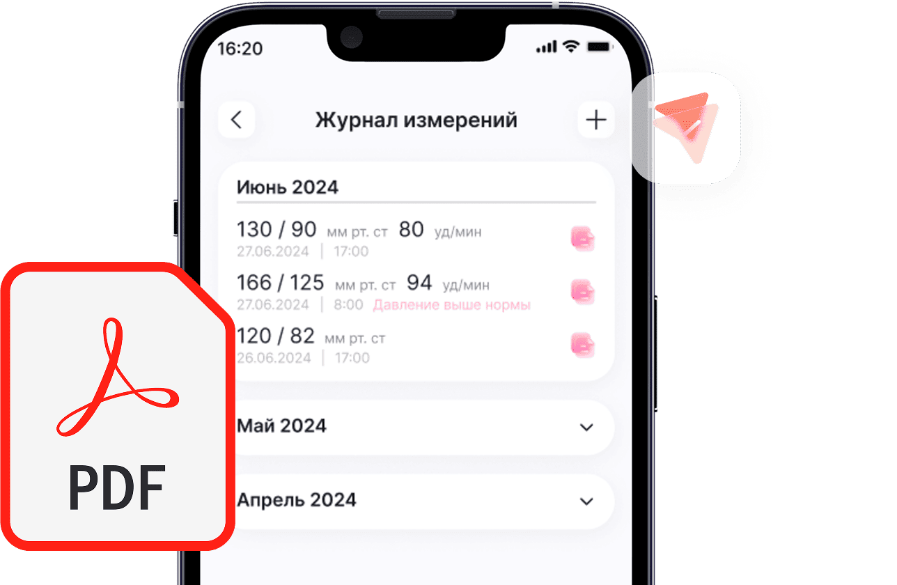 Делитесь своими данными с врачом